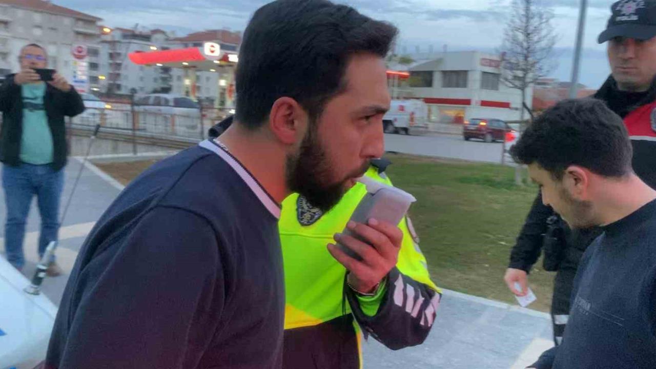 Aksaray'da Alkollü Araç Kullanan Sürücünün Ehliyeti İptal Edildi