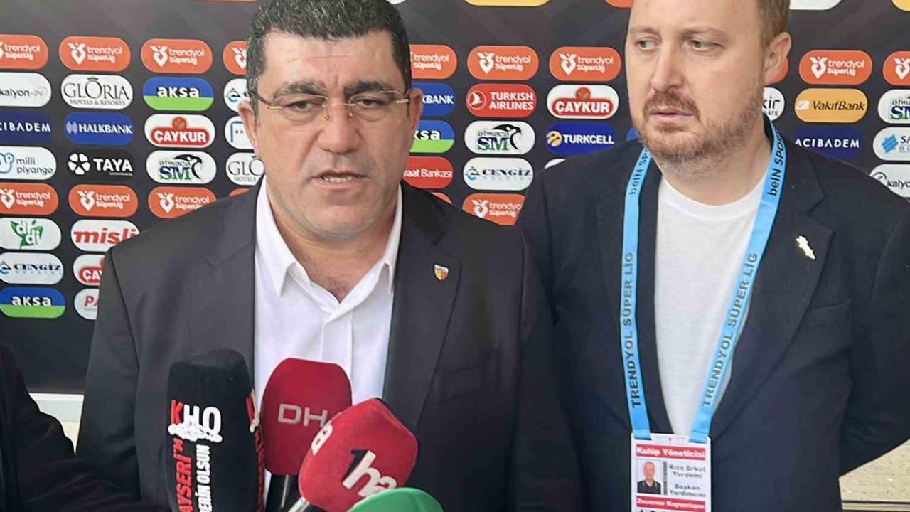 Kayserispor Başkanı Açıkalın, Rizespor Maçından Sonra Galibiyetlerin Devamını Bekliyor