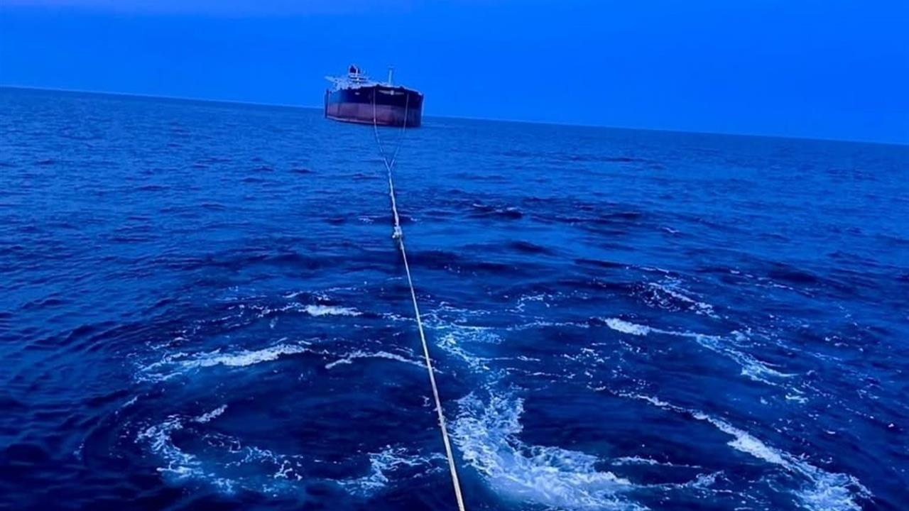 Kastamonu Doğanyurt'ta Hasar Gören "Virat" Gemisi Türkeli'ye Çekiliyor