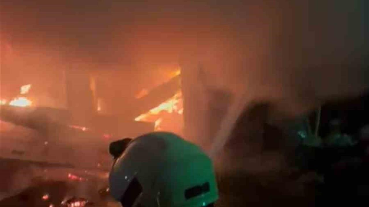 Rize Merkez Engindere Mahallesi'nde Kömürlükte Çıkan Yangın Korkuya Neden Oldu