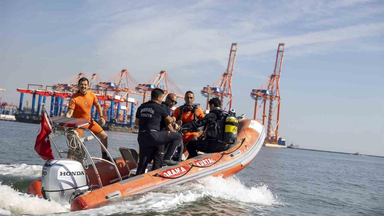 Mersin'de Arama Kurtarma Ekipleri 7/24 Göreve Hazır Durumda