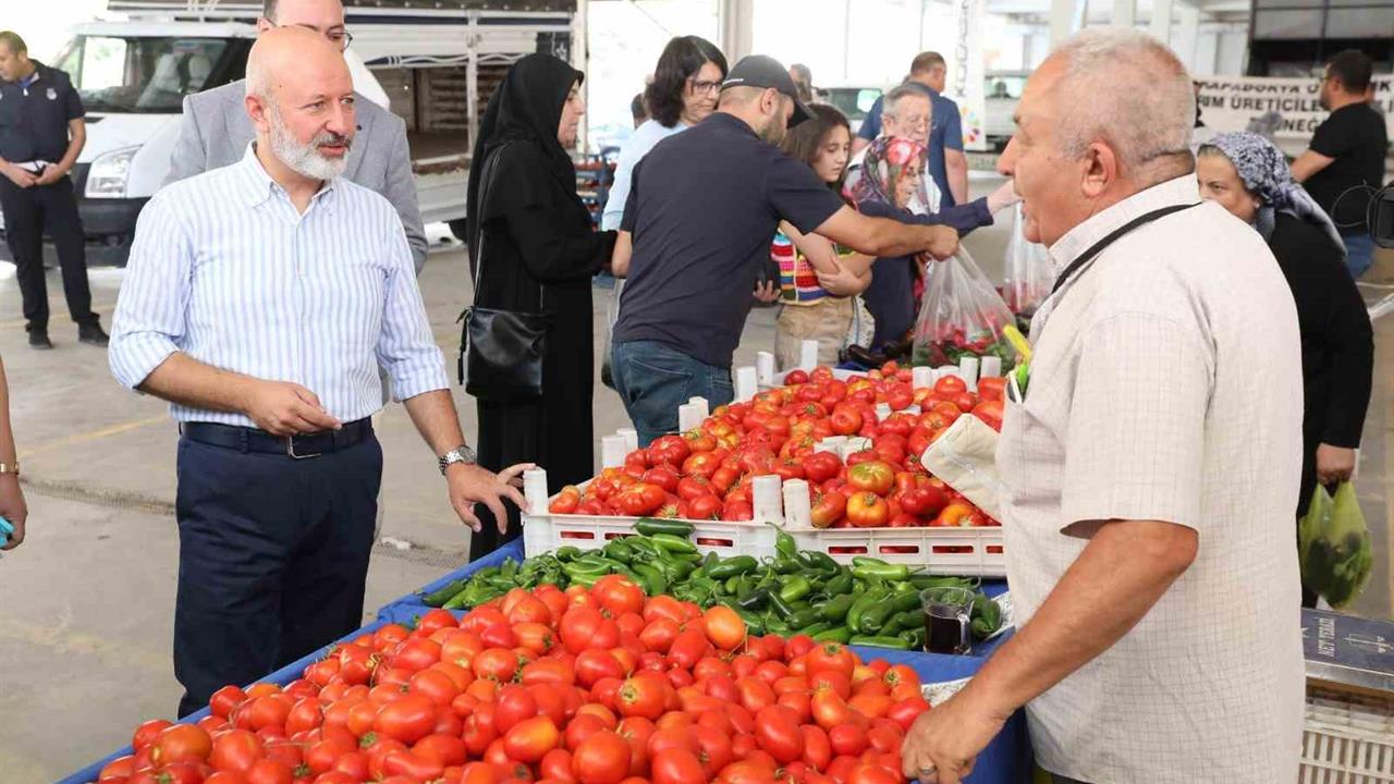 Kayseri Kocasinan'da Yüzde 100 Ekolojik Pazar, Organik Tarımı Destekliyor