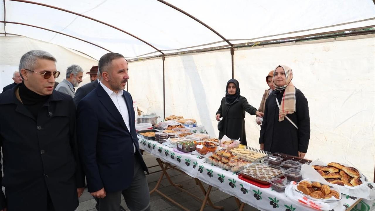 Ordu Perşembe'de Filistin'e Destek Amacıyla Hayır Çarşısı Açıldı