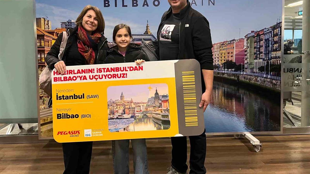 İstanbul Sabiha Gökçen Havalimanı'ndan Bilbao'ya Uçuşlar 1 Aralık'ta Hizmete Girdi