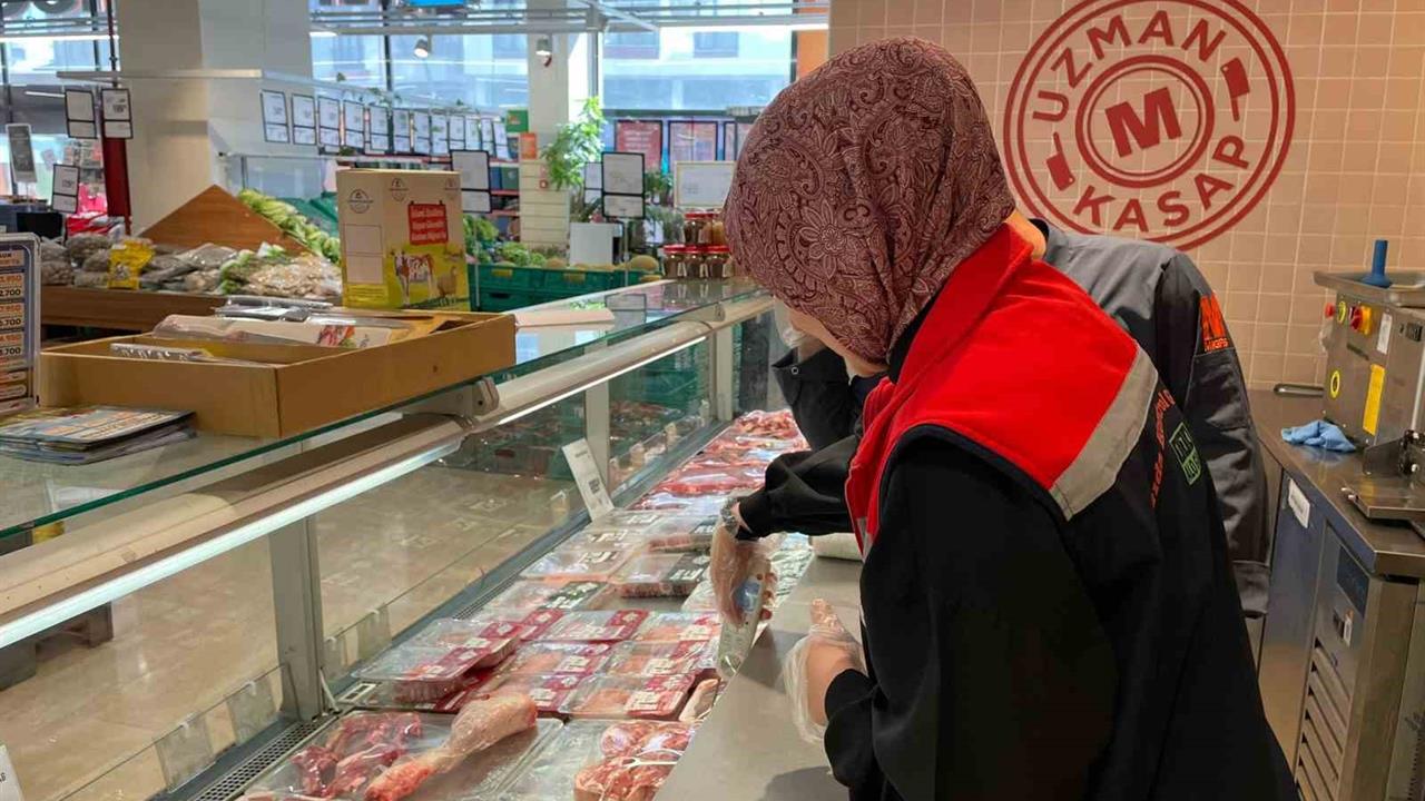 Şırnak Merkez'de Hayvansal Gıda Satış Noktaları Denetleniyor