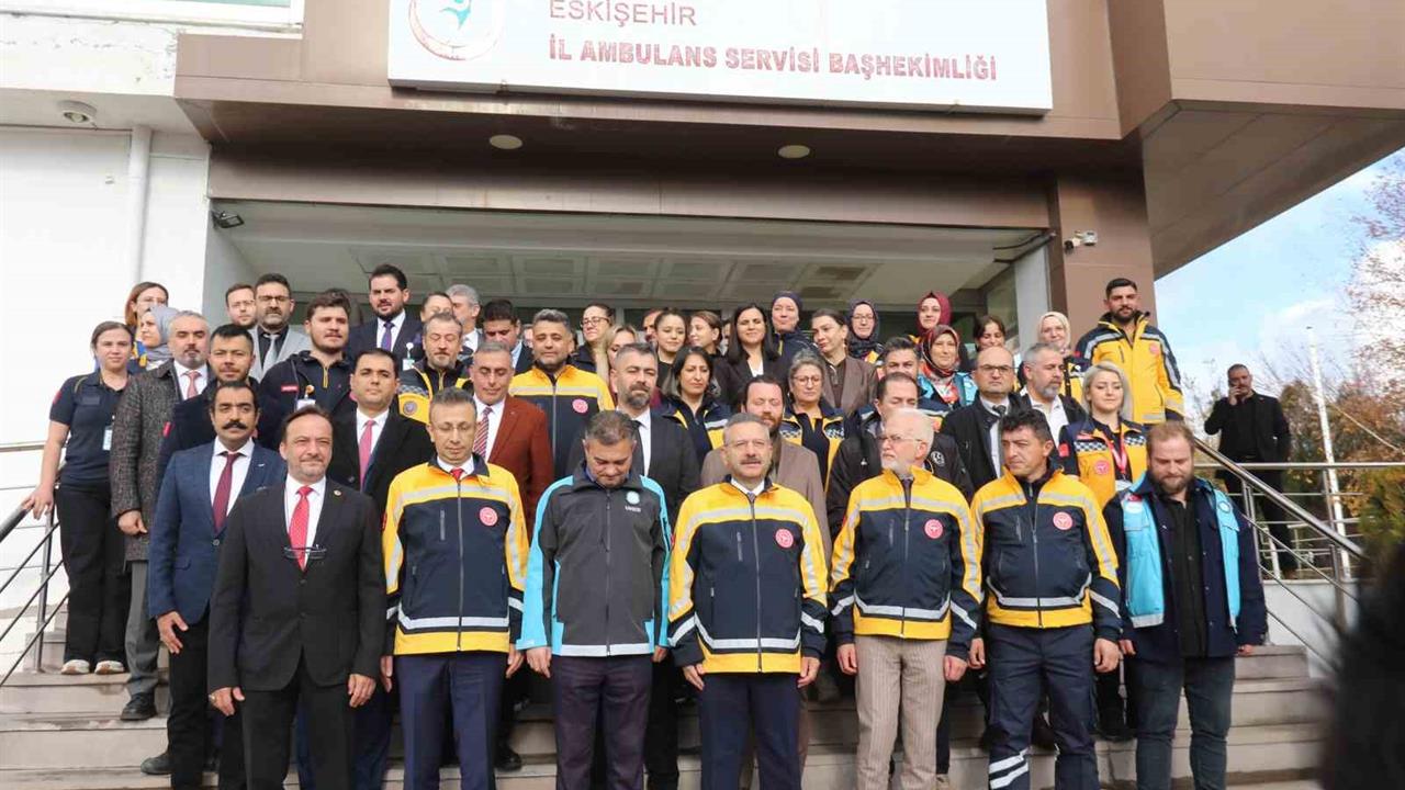 Eskişehir'de Acil Sağlık Ekipleri Vakalarına 5.7 Dakikada Ulaşıyor