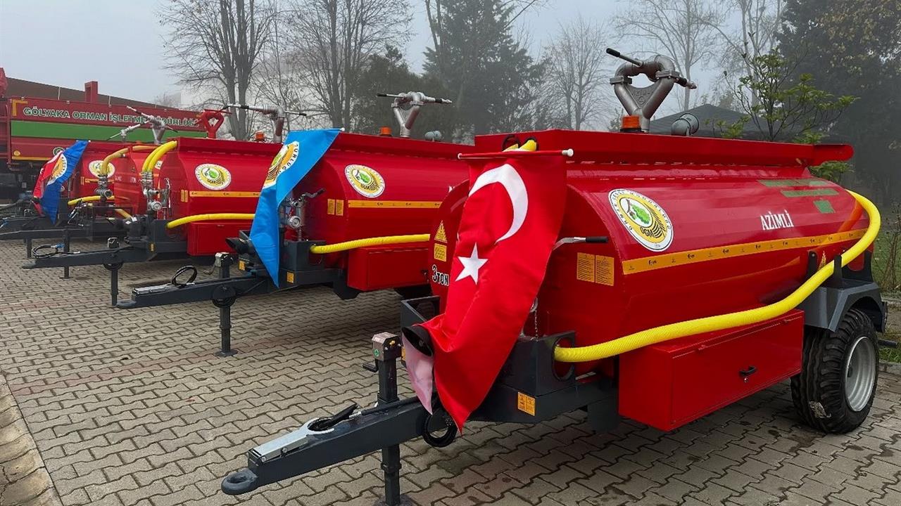 Düzce Gölyaka'da Kırsal Alanlar İçin Su Tankeri Kredisi Verildi