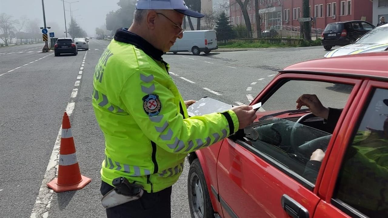 Ordu'da Yapılan Trafik Denetimlerinde 16 Binden Fazla Araç Kontrol Edildi