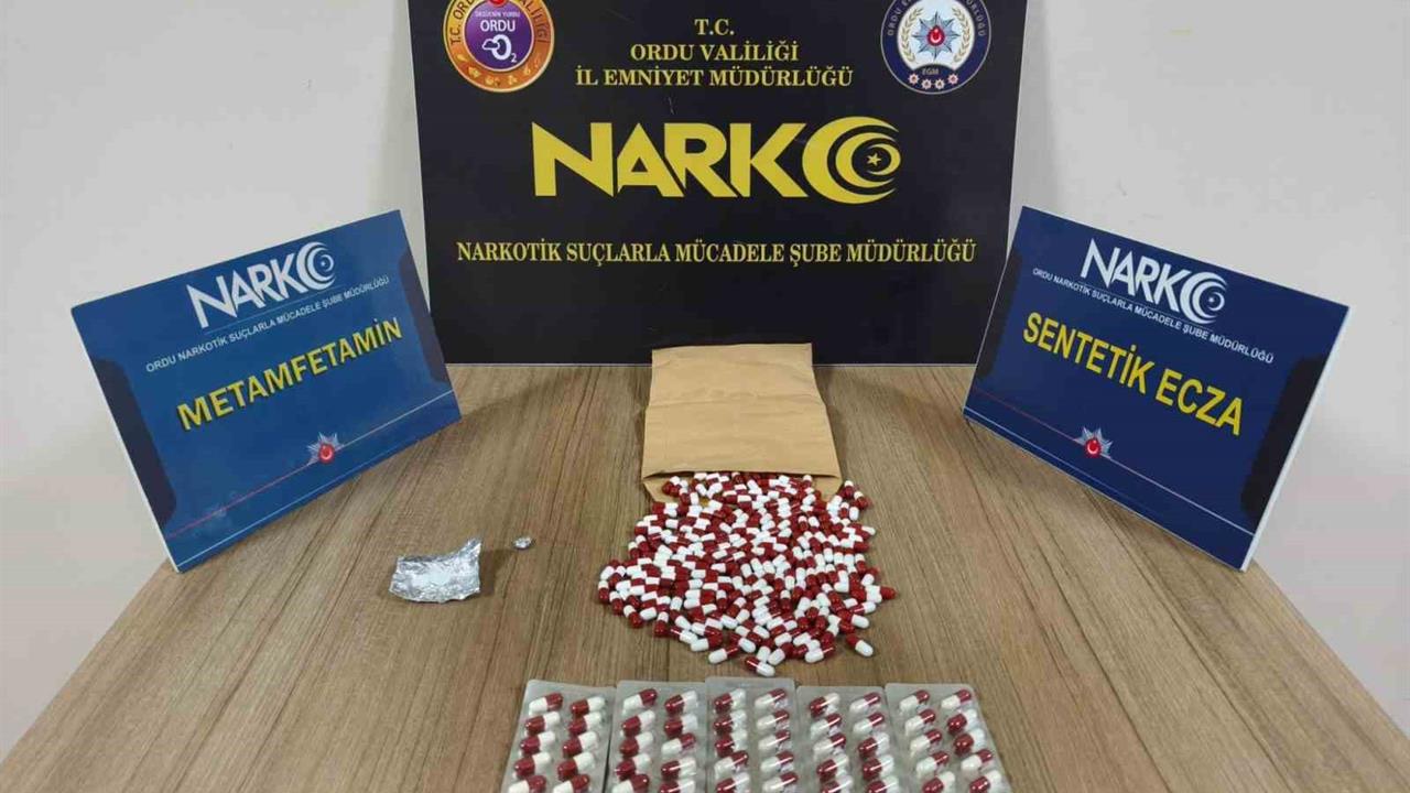 Ordu'da Uyuşturucu Operasyonunda 1 Şüpheli Tutuklandı