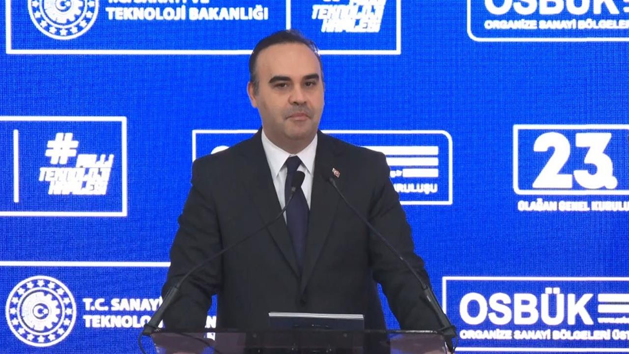 Ankara'da Sanayi ve Teknoloji Bakanı Kacır, Anadolu'da 4 yeni sanayi koridoru inşa edileceğini duyurdu.