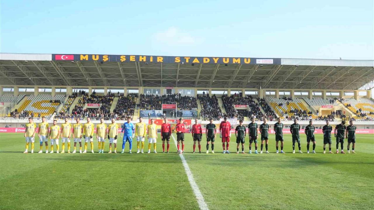 Muş'ta Gerçekleşen Ziraat Türkiye Kupası Maçında Konyaspor 4-1 Galip Geldi
