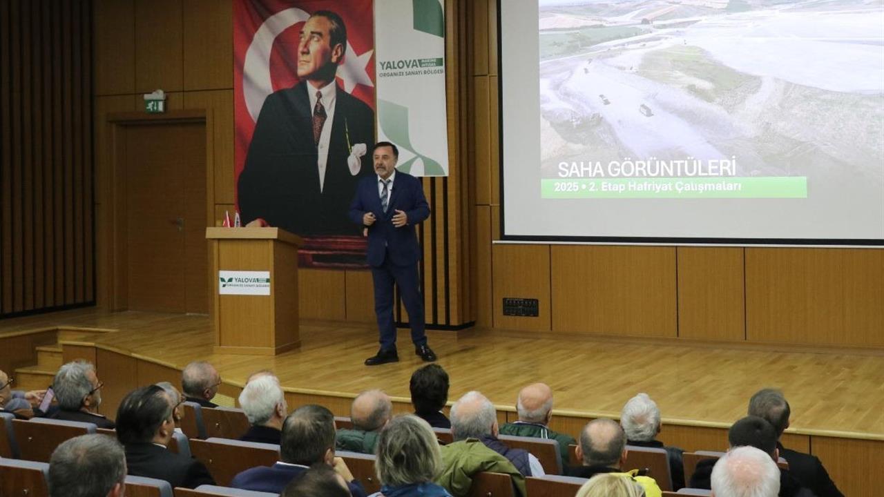 Yalova Makine İhtisas OSB'de Katılımcıların Yer Aldığı Toplantı Gerçekleşti