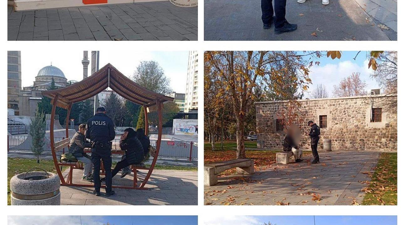 Kayseri Melikgazi'de Okul Önlerinde Alınan Güvenlik Önlemleriyle 321 Şahıs Sorgulandı