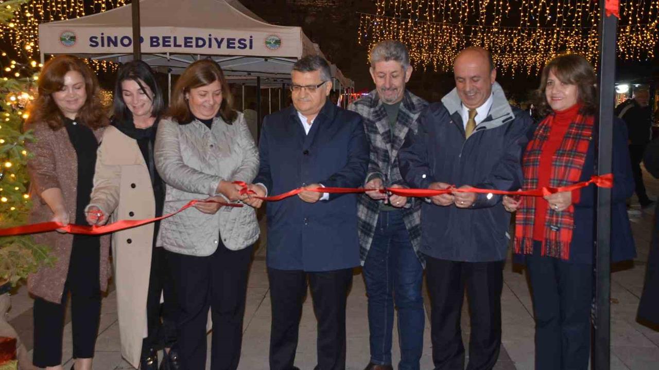 Sinop'ta Yılbaşı Pazarı, Yerel Üreticilere Destek İçin Açıldı
