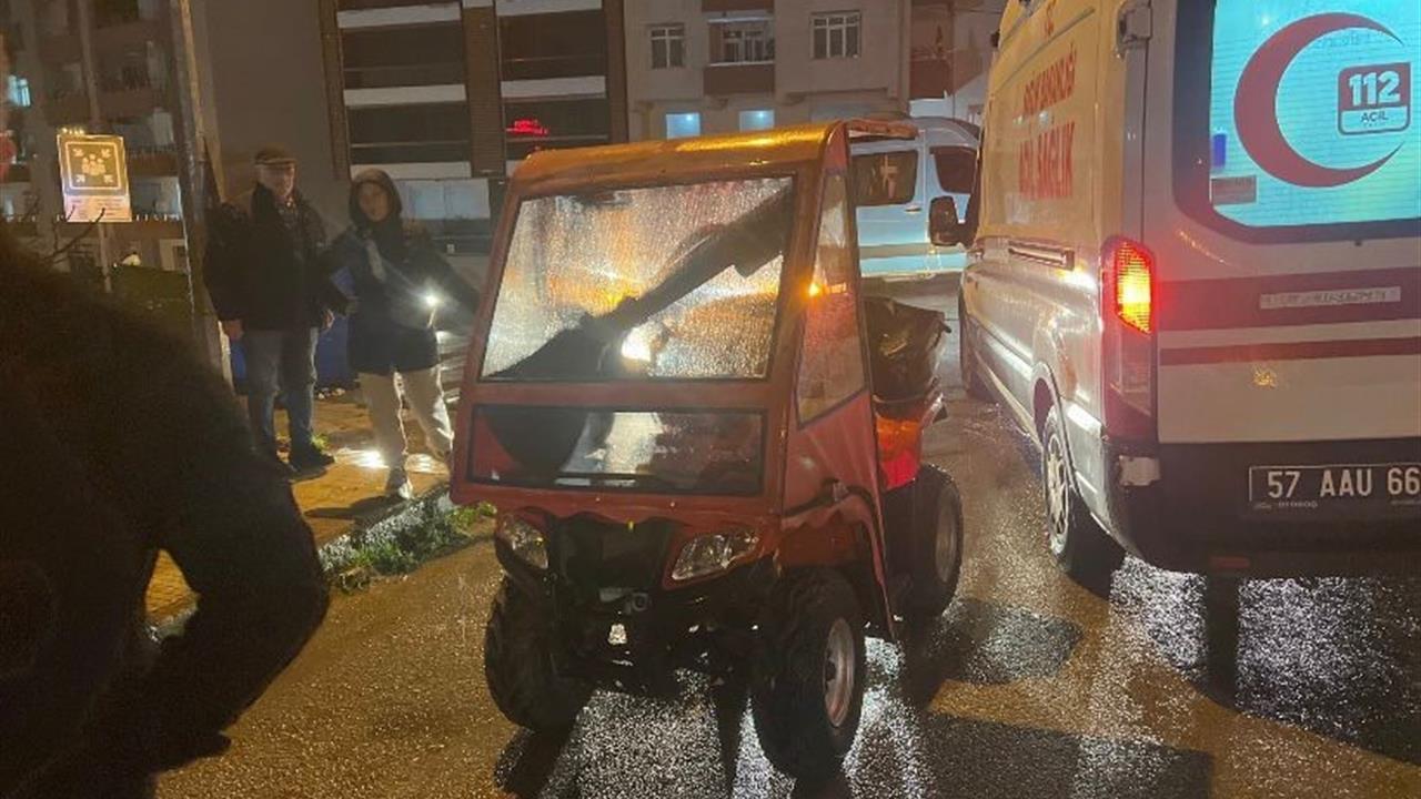 Sinop'ta ATV Aracıyla Gerçekleşen Kazada 1 Kadın Yaralandı