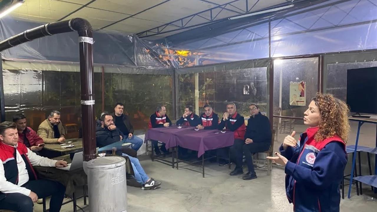 Aydın Efeler'de Şap Hastalığı ile İlgili Bilgilendirme Toplantısı Yapıldı