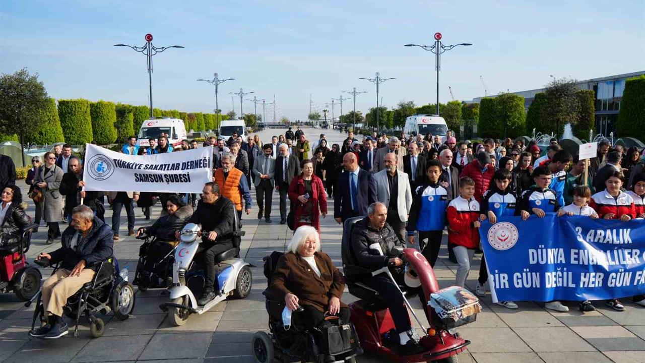 Samsun'da 9 Bin 115 Engelli Bireye Evde Bakım Desteği Sağlanıyor