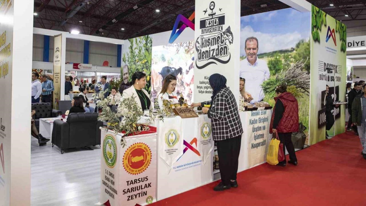 Mersin Tarım Fuarı’nda Büyükşehir Standı Tam Bir Tarım Şöleni Olacak