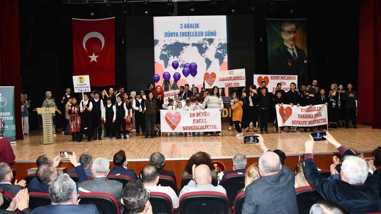 Konya Akşehir'de 3 Aralık Dünya Engelliler Günü Etkinlikleri Düzenlendi