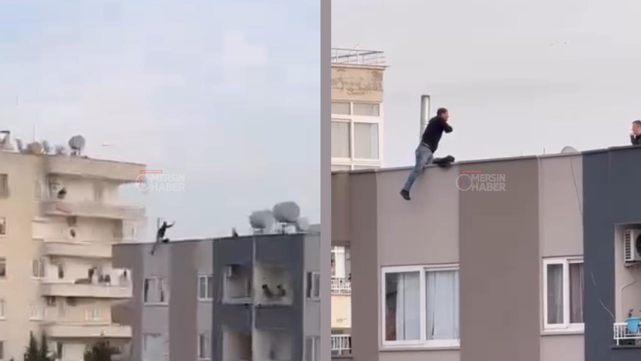 Yenişehir’de Malum Girişim: Çatıdaki Vatandaş Uzun Uğraşlar Sonucu İkna Edildi