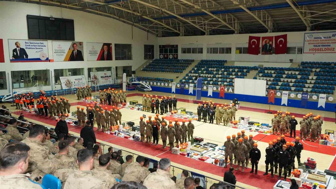 Hakkâri'de 3 Bin 48 Kişiye Arama Kurtarma Eğitimi Verildi