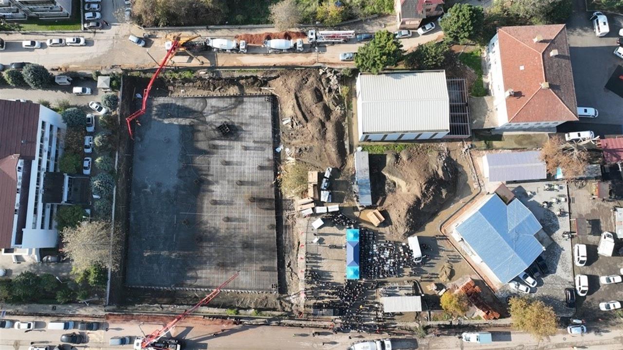 Kocaeli Gölcük'te Çiftlik Ulu Cami’nin Temeli Törenle Atıldı