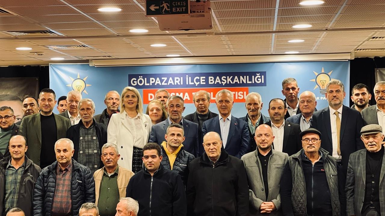 Bilecik Gölpazarı'nda AK Parti İlçe Danışma Meclisi Toplantısı Gerçekleştirildi