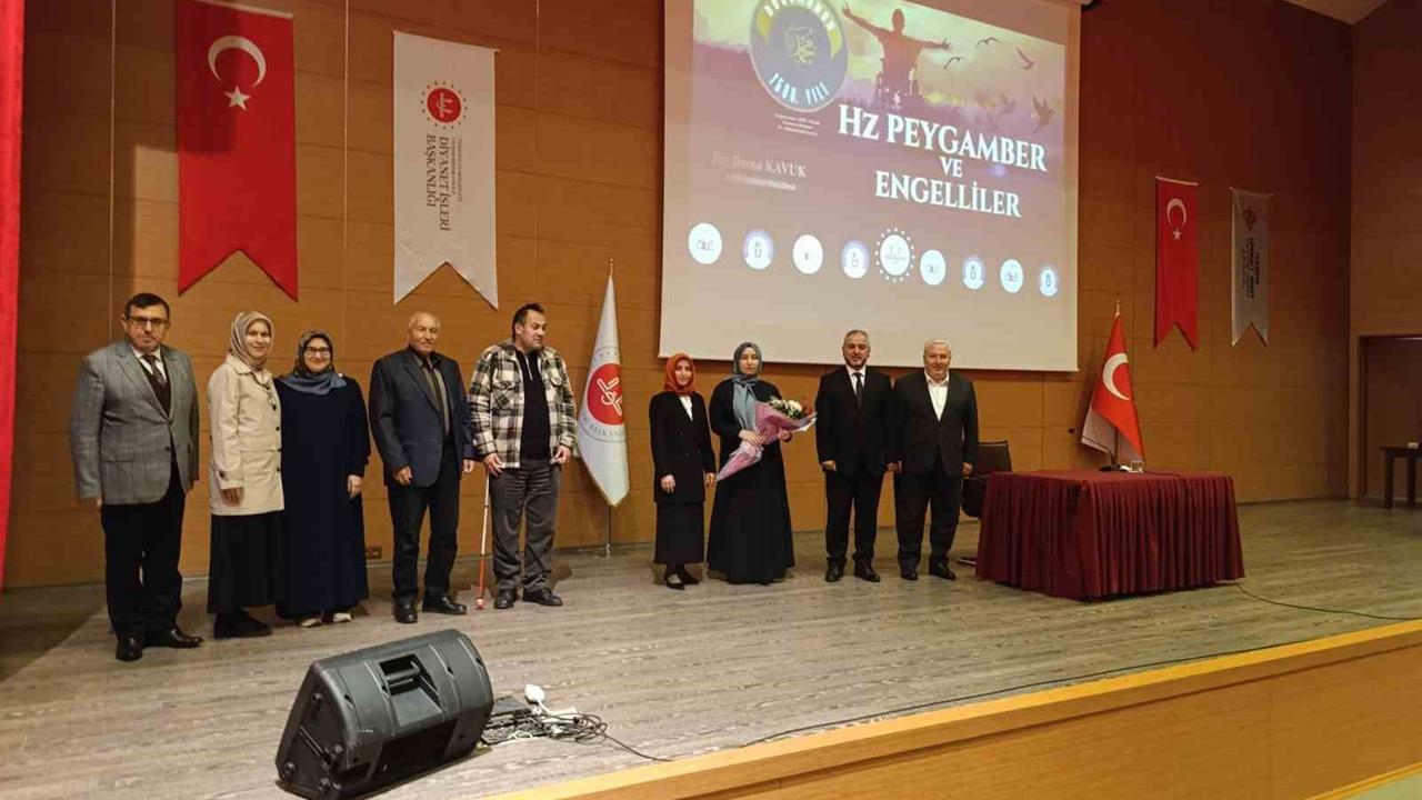 Aydın Merkez'de 'Peygamberimiz ve Engelliler' Konferansı Düzenlendi