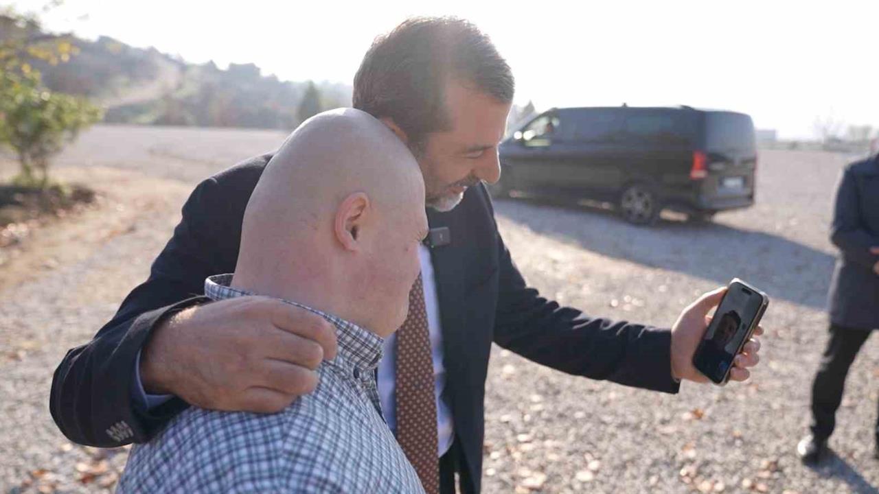 Gürsu'da Down Sendromlu Mesut Yılmaz, Bursaspor'a Kavuştu