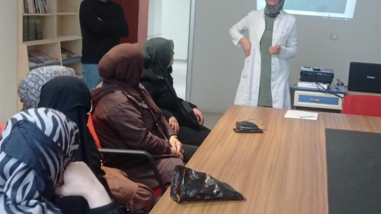 Elazığ'da İl Sağlık Müdürlüğü Tarafından Sağlık Bilgilendirmesi Gerçekleştirildi