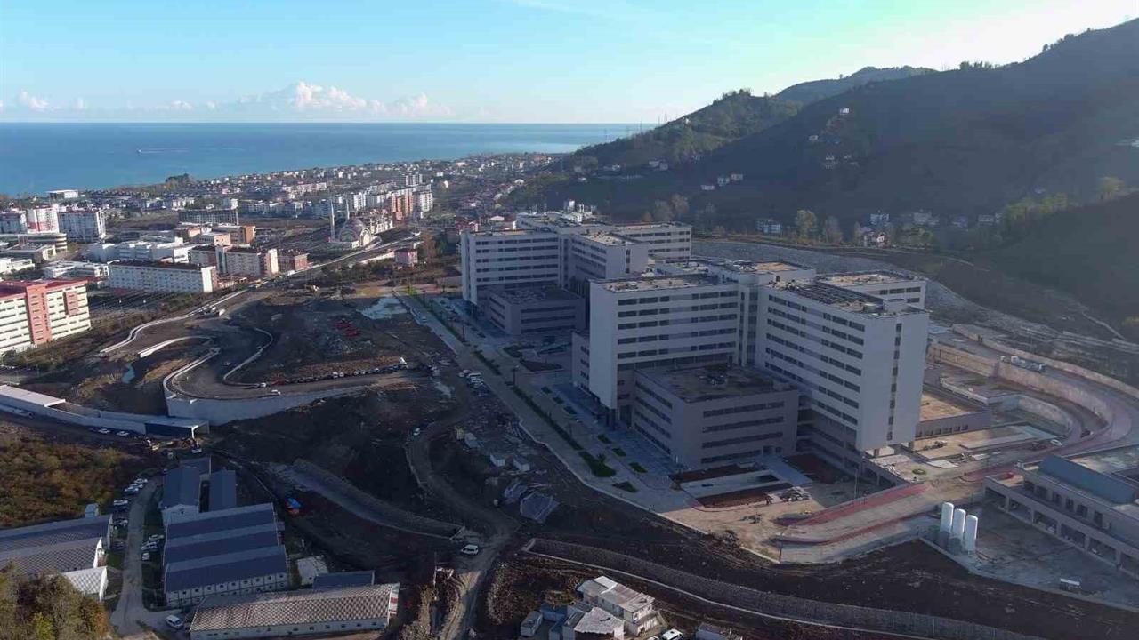 Ordu'da Şehir Hastanesi'nin Altyapı Çalışmaları Başarıyla Tamamlandı