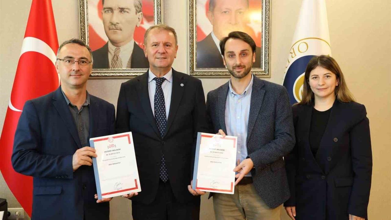 Ordu Üniversitesi'nde Geliştirilen İki Yenilikçi Buluş Türk Patent Kurumu Tarafından Tescillendi