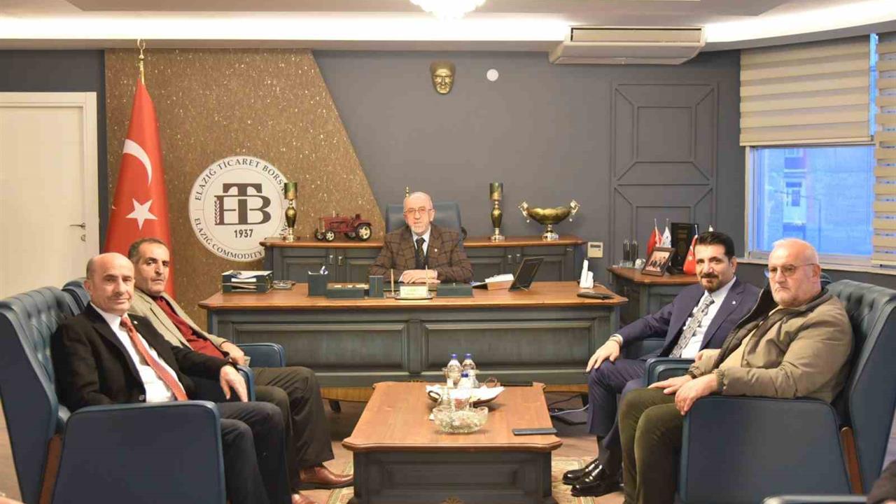 Elazığ'da Ticaret Borsası ve Muş Ticaret Odası Ortak Çalışmalara İhtiyaç Duyuyor
