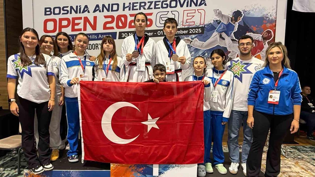 Muğla'dan Taekwondo Takımı, Saraybosna'da Türkiye'yi Temsil Etti ve Başarılar Kazandı
