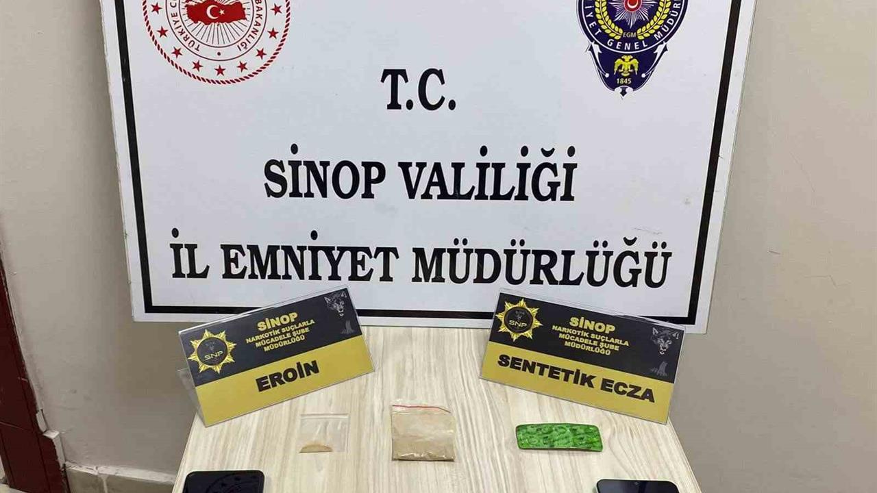 Sinop Merkez ve Boyabat'ta Uyuşturucu Operasyonlarında 11 Gözaltı Yapıldı