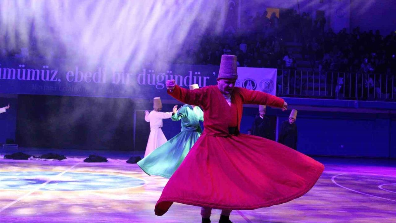 Sincan'da Mevlana'nın Vefat Yıldönümü İçin Şeb-i Arus Programı Düzenlendi