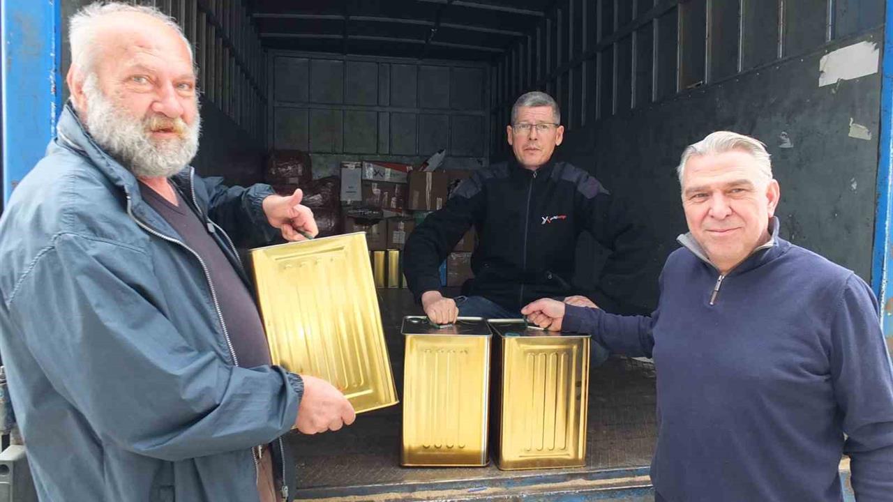 Balıkesir Burhaniye'de Zeytinyağı Sevkiyatında İndirim Uygulandı