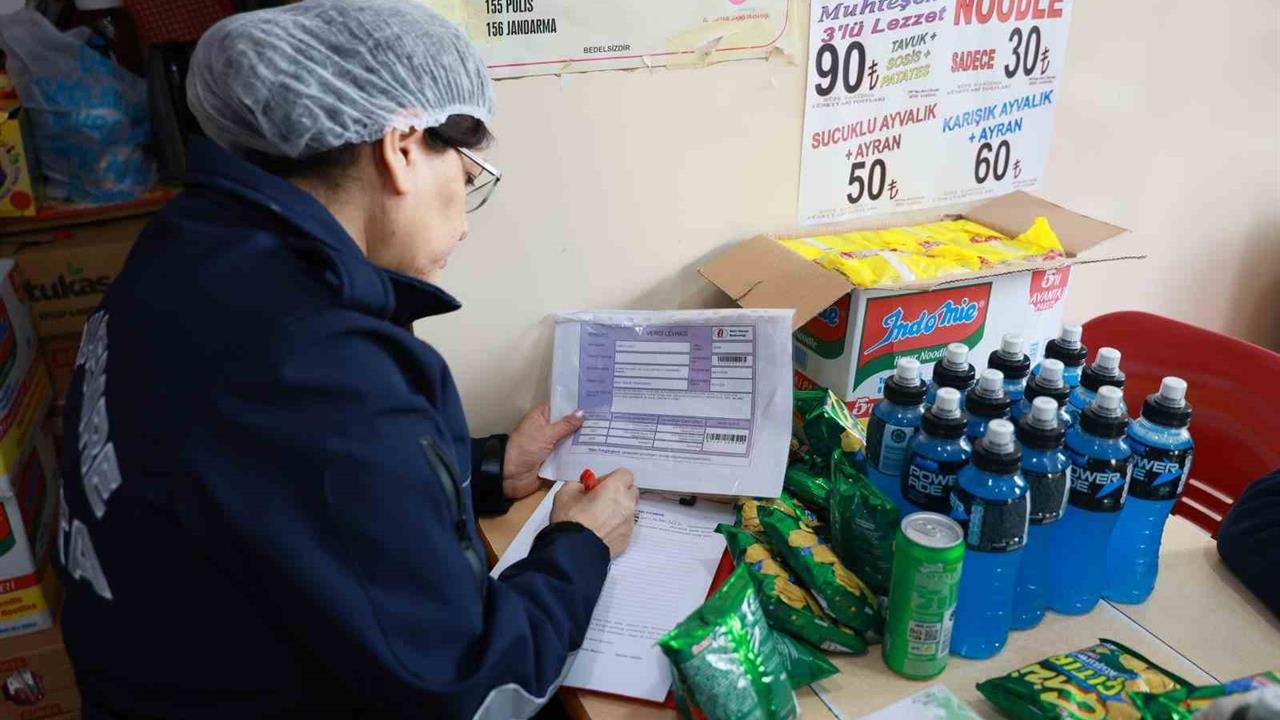 Yunusemre'de Okul Çevresindeki İşletmelere Yönelik Gıda Denetimleri Yoğunlaştırıldı