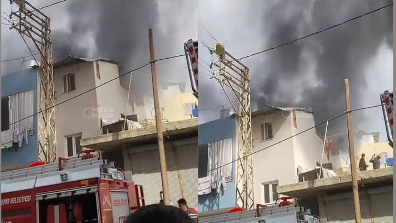 Demirtaş’ta Çatı Yangını: İtfaiye Ekipleri Hızla Müdahale Etti!