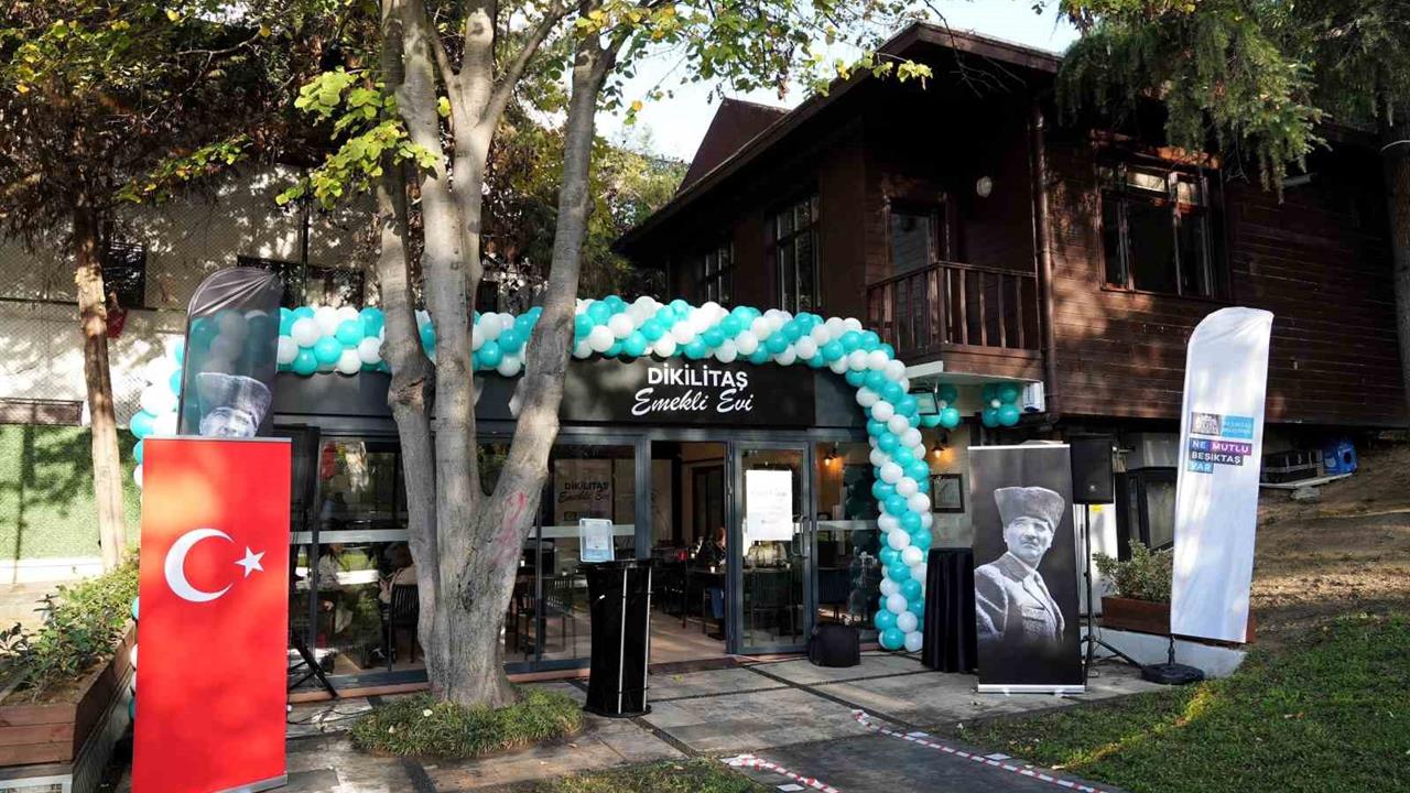 Beşiktaş'ta Açılan Dikilitaş Emekli Evi, Emeklilerin Buluşma Noktası Olacak