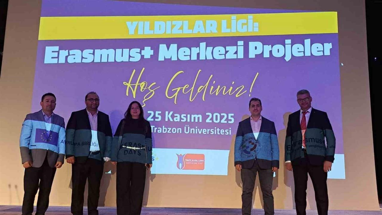 Karabük Üniversitesi, Trabzon'daki Erasmus+ Merkezi Projeler Toplantısına katıldı.