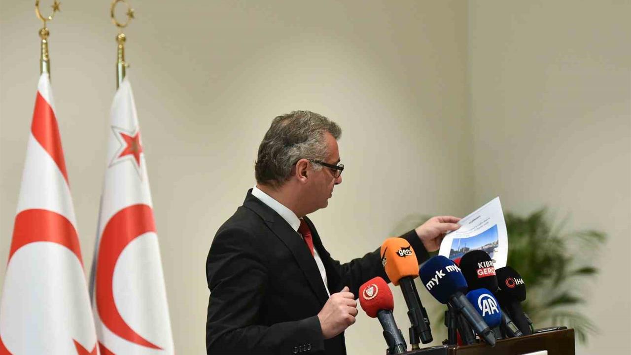 Kıbrıs Lefkoşa'da Erhürman ve Cuellar Arasındaki Görüşme Verimli Geçti