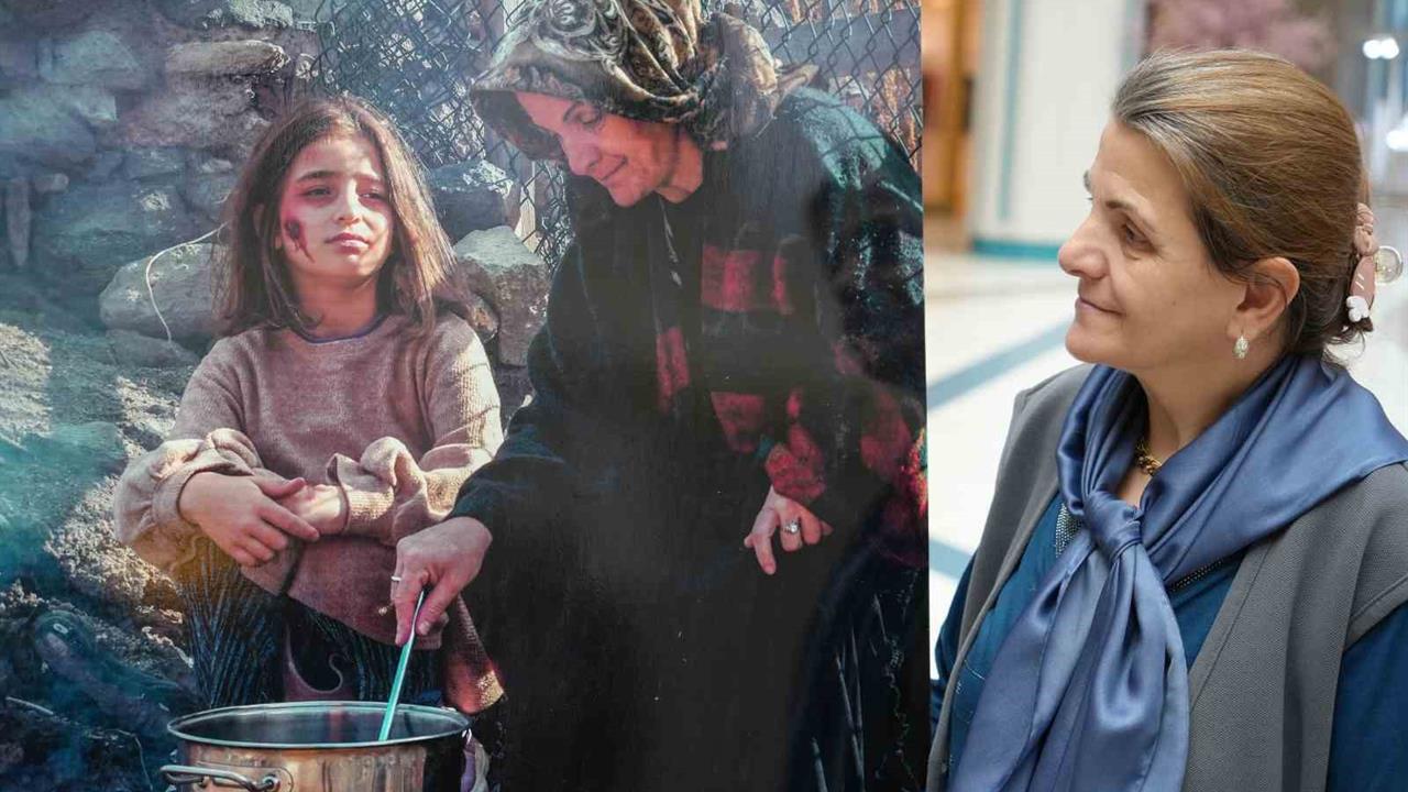 Erzurum'da Öğrenciler Gazzeli Kadınların Yaşantısını Sergiledi