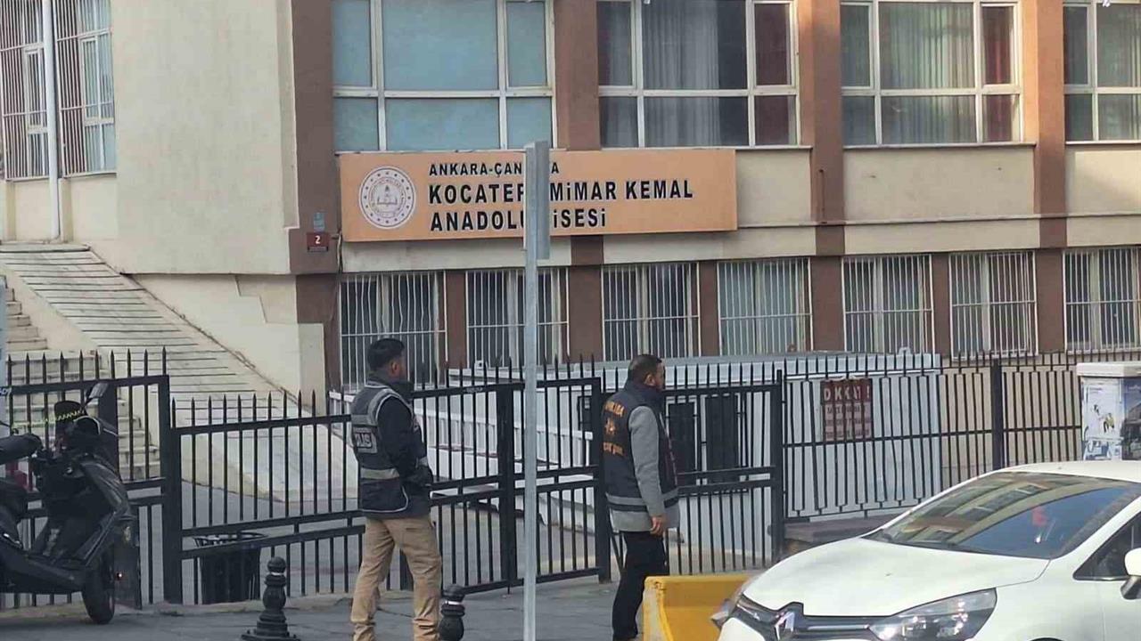 Ankara Çankaya'da Öğrencilere Yönelik Disiplin İncelemesi Başlatıldı