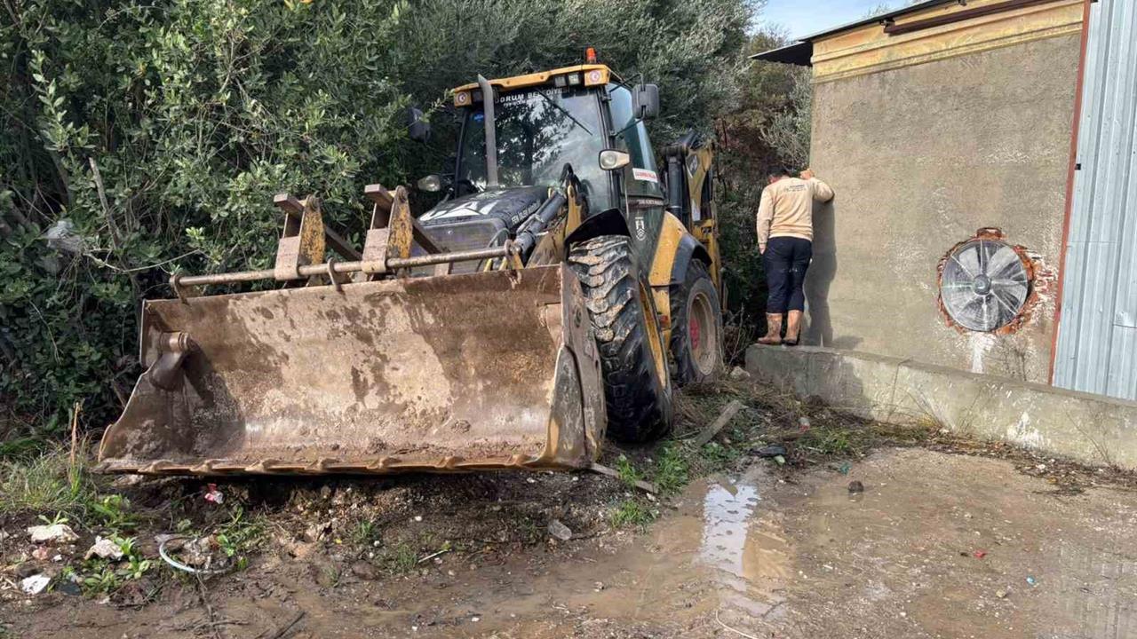 Bodrum'da Yaşanan Sağanak Yağışta Metrekareye 45 Kilogram Su Düştü