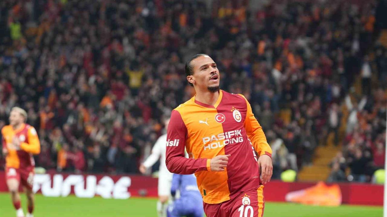 İstanbul'da Galatasaray, Leroy Sane ile 5. Golünü Kaydetti