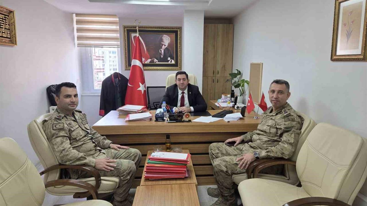 Diyarbakır Ergani'de Hakim Tosunoğlu, Komutanları Ağırladı