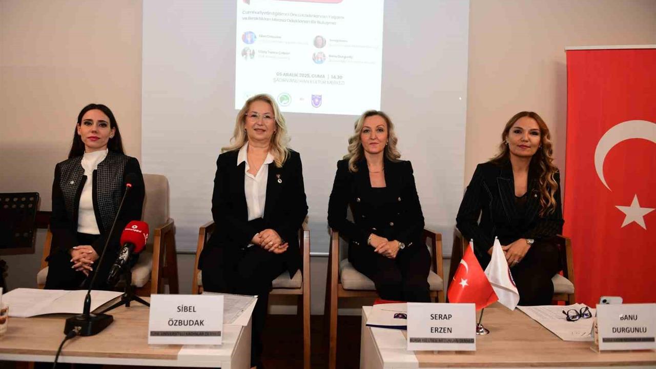 Bursa Osmangazi'de Cumhuriyetin İlk Kadın Milletvekilleri Hakkında Konuşmalar Yapıldı