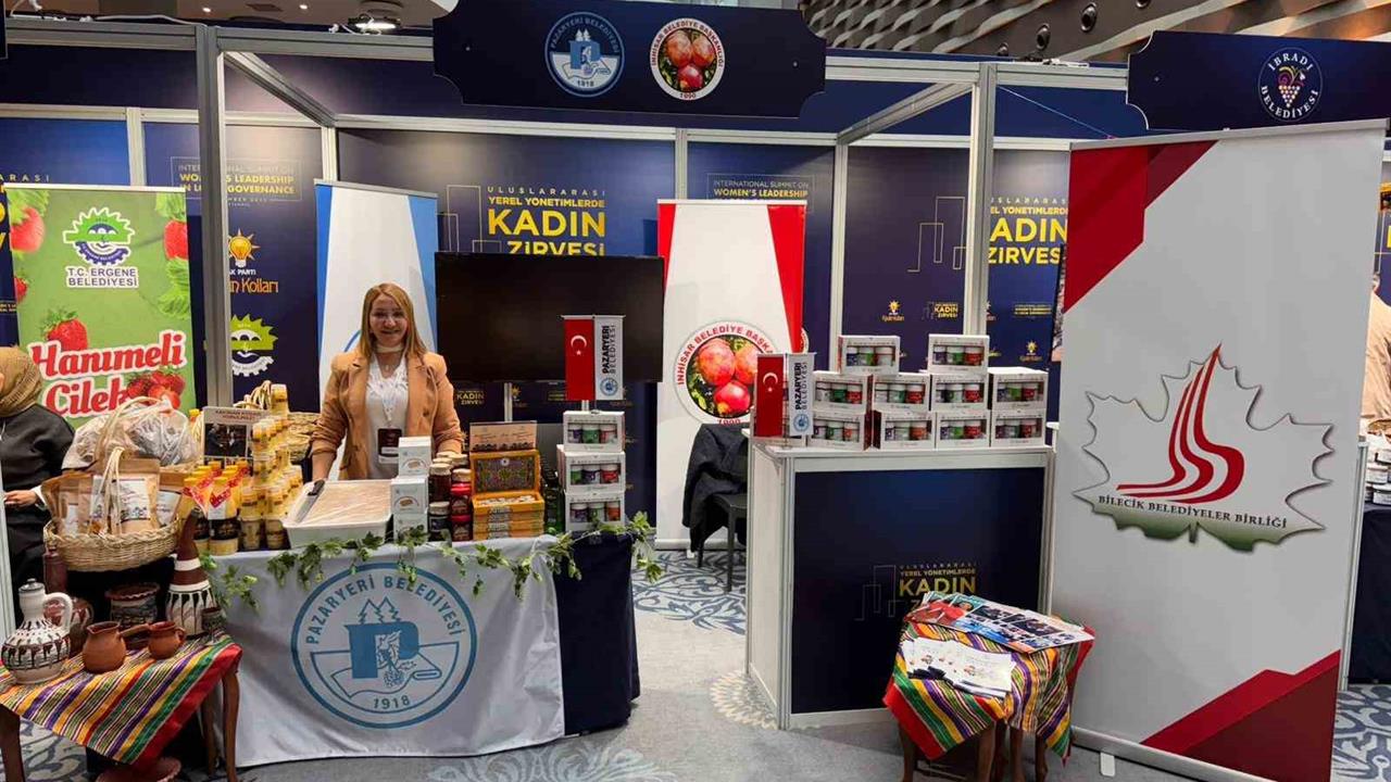 Bilecik Pazaryeri'nde Kadın Emeği İstanbul'daki Zirvede Sergilendi