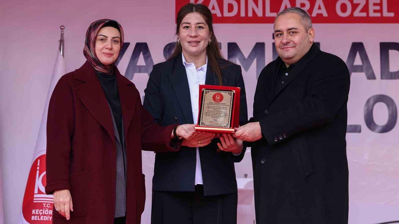 Keçiören'de Kadınlara Özel Yasemin Adar Spor Salonu Hizmete Girdi